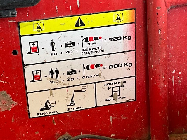 Atn - piaf 1000r - aerial work platforms - 2015 - afbeelding 4 van  10