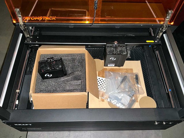 Atomstack kraft k2 laser graveer machine electronica - afbeelding 2 van  16
