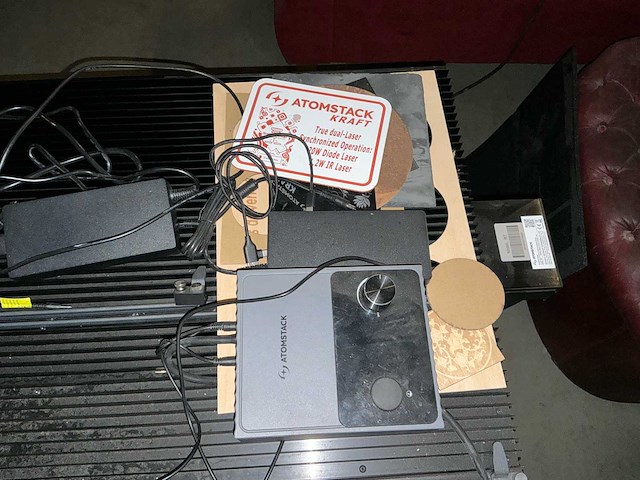Atomstack kraft k2 laser graveer machine electronica - afbeelding 13 van  16