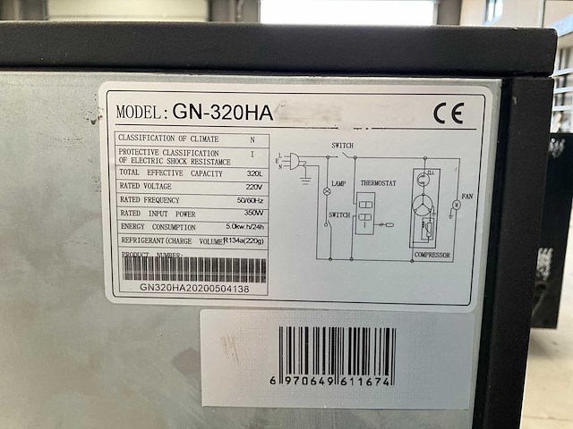 Atosa gn-320ha barkoeling - afbeelding 4 van  4