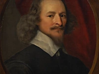 Attrib. to jacob i van oost (1603-1671), portrait of a man with a collar in a medallion, mid 17thc, oil on canvas 67 x 56 cm. (26.37 x 22.05 in.), frame: 88 x 77.5 cm. (34.64 x 30.51 in.)