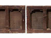 Attrib. to philips wouwerman (1619-1668), a pair of pendant paintings of military convoys, oil on canvas 32 x 42.5 cm. (12.59 x 16.73 in.) - afbeelding 2 van  4