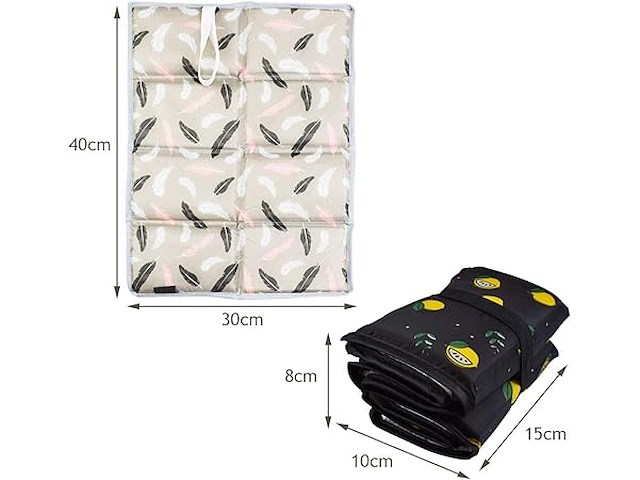 Aubey thermische zitkussens (pack van 2) - afbeelding 3 van  5