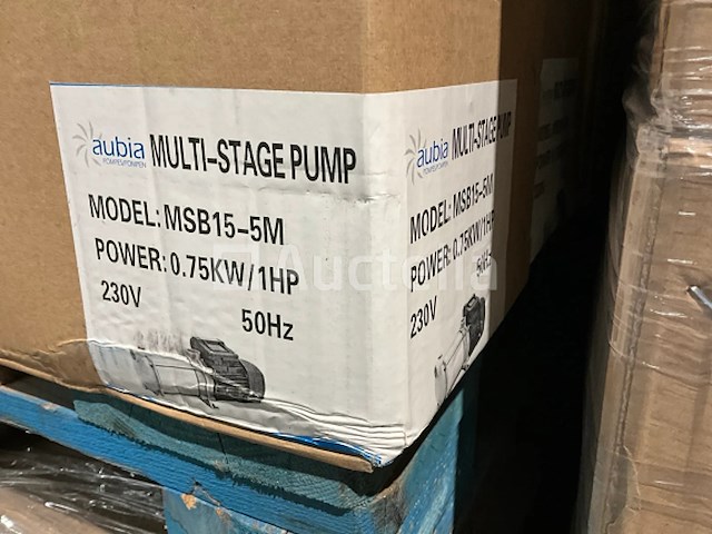 Aubia multi-traps pomp msb15-5m waterpomp - afbeelding 3 van  3