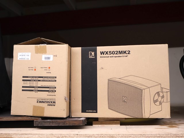 Audac speaker (x2) - afbeelding 1 van  4
