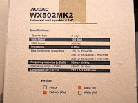 Audac speaker (x2) - afbeelding 3 van  4