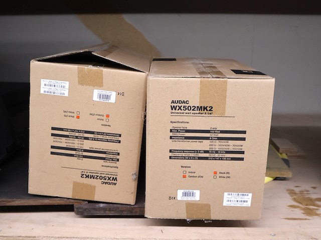 Audac speaker (x2) - afbeelding 4 van  4