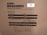 Audac speaker (x2) - afbeelding 2 van  4