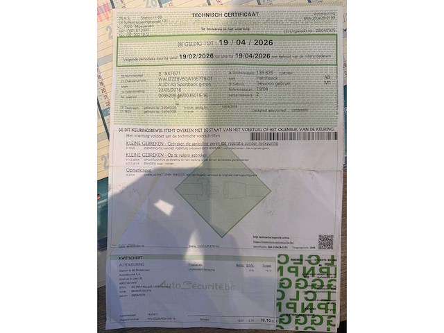 Audi - 2016 - a3 - personenauto - afbeelding 32 van  32