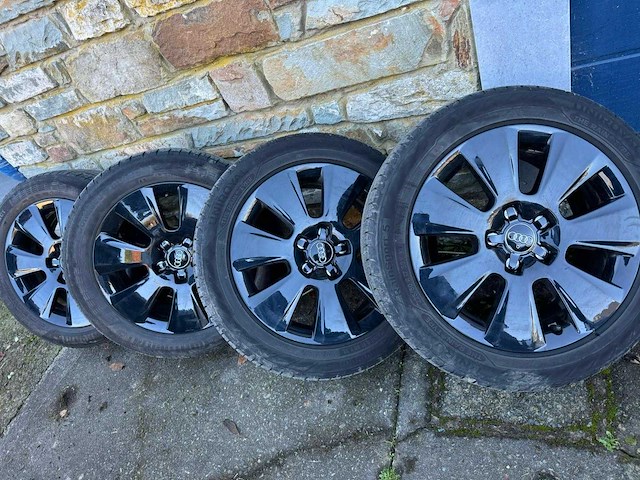 Audi 17'' 5x112 velgen & banden (4x) - afbeelding 1 van  8