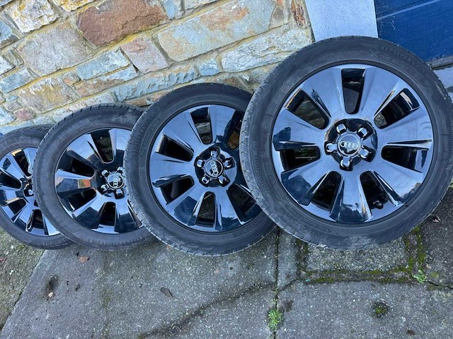 Audi 17'' 5x112 velgen & banden (4x) - afbeelding 2 van  8