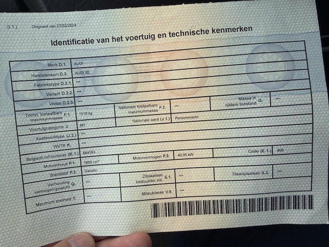 Audi 80, 1988 - afbeelding 9 van  19