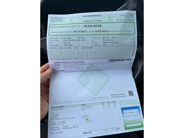 Audi 80, 1988 - afbeelding 10 van  19