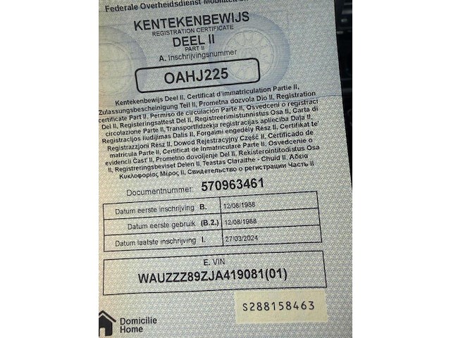 Audi 80, 1988 - afbeelding 11 van  19