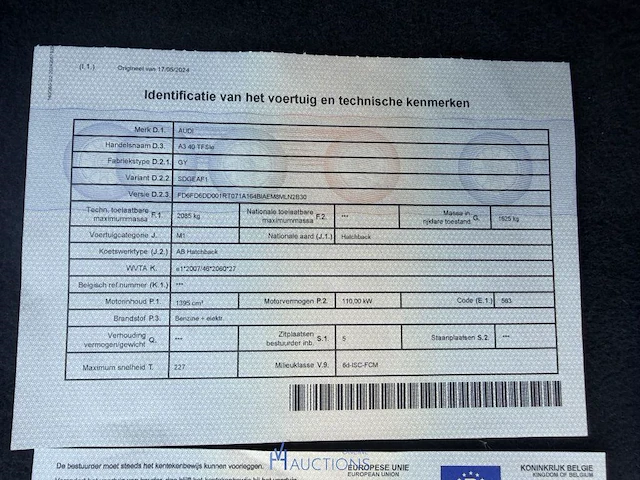 Audi a3 40 tfsie - 2024 - afbeelding 5 van  14