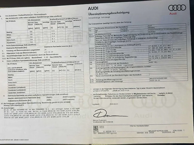 Audi a4 avant car 2023 - afbeelding 13 van  23