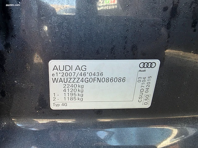 Audi a6 limousine 2.0 tdi 2015 - afbeelding 21 van  51