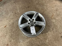 Audi aluminium velgen (4x) - afbeelding 1 van  4
