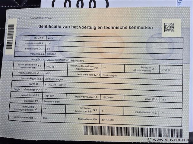 Audi q5 (enkel voor btw plichtigen) - afbeelding 6 van  20