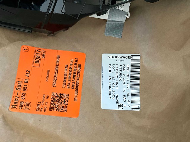 Audi q8 voorbumper grill kit (nieuw) - afbeelding 3 van  10