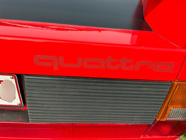 Audi quatro 85wr vintage auto's > 15 - afbeelding 25 van  50