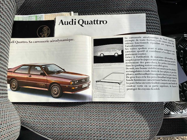 Audi quatro 85wr vintage auto's > 15 - afbeelding 38 van  50