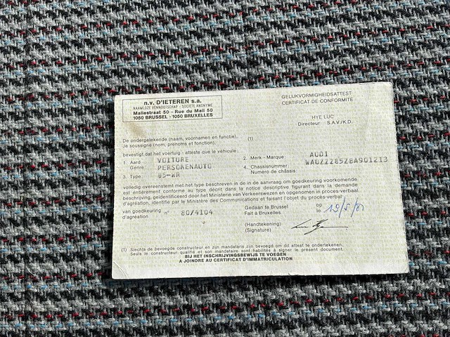 Audi quatro 85wr vintage auto's > 15 - afbeelding 43 van  50