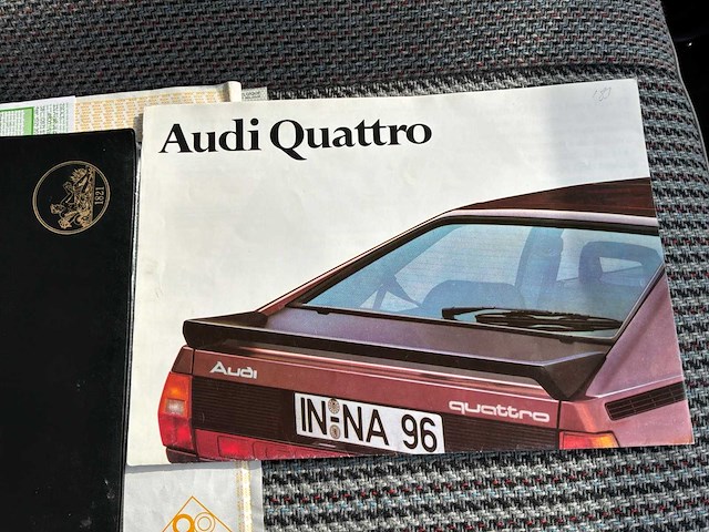 Audi quatro 85wr vintage auto's > 15 - afbeelding 36 van  50