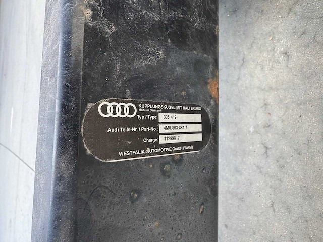 Audi towbar oem 4m0.803.881.a - q8 , q7 - 2019 - 2023 - afbeelding 7 van  8