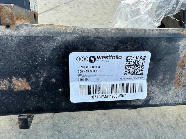 Audi towbar oem 4m0.803.881.a - q8 , q7 - 2019 - 2023 - afbeelding 6 van  8