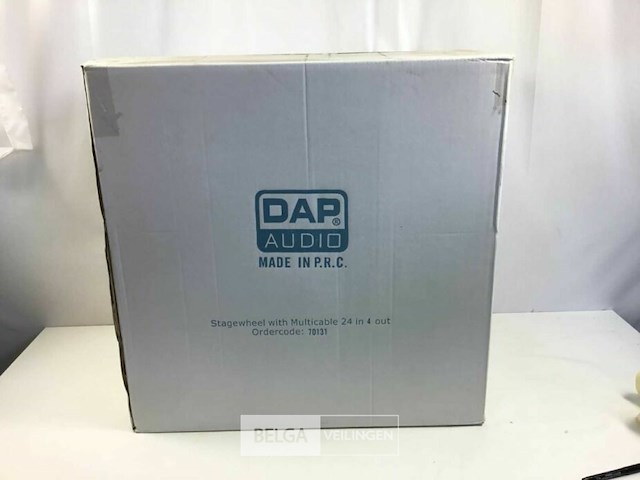 Audio stagewheel met xlr aansluitpaneel - afbeelding 6 van  7