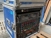 Audio systeem mc-larren in flight-case - afbeelding 1 van  3