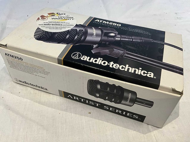 Audio-technica atm250 microfoon - afbeelding 2 van  3