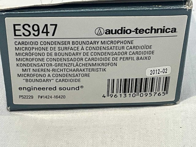 Audio-technica es947 microfoon - afbeelding 3 van  4