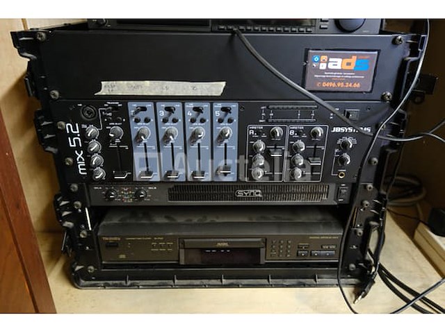 Audioapparatuur + 4 jb systems luidsprekers - afbeelding 9 van  14