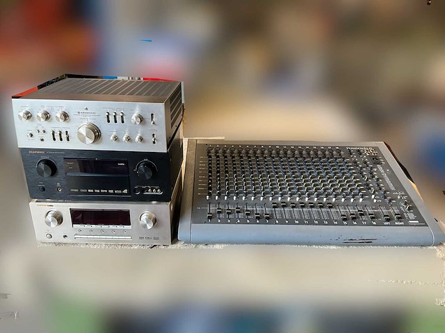 Audioapparatuur – kenwood, marantz & dynamix – functioneel (4x) - afbeelding 1 van  8