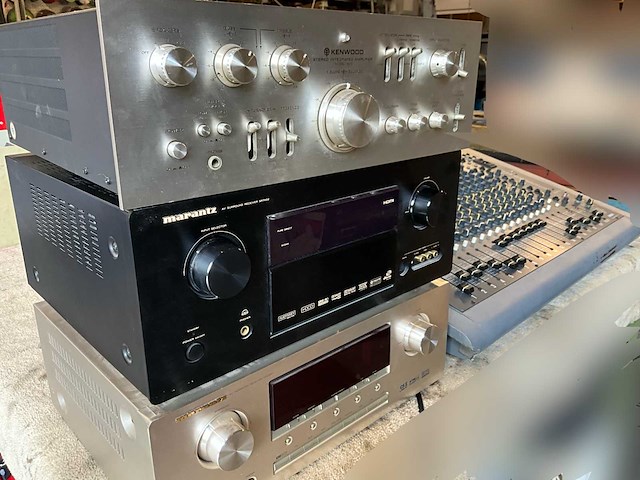 Audioapparatuur – kenwood, marantz & dynamix – functioneel (4x) - afbeelding 2 van  8