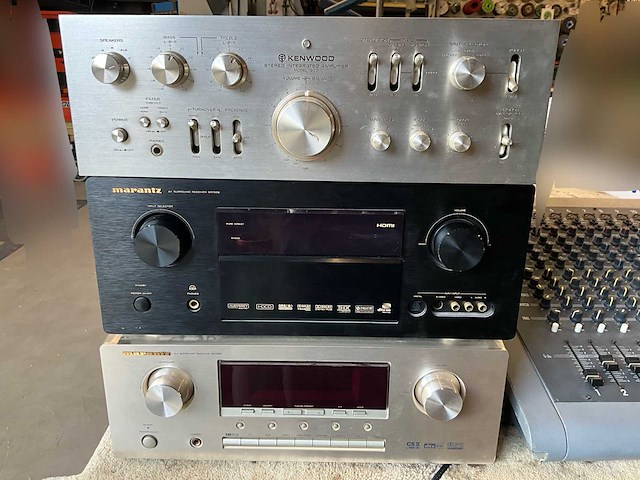 Audioapparatuur – kenwood, marantz & dynamix – functioneel (4x) - afbeelding 3 van  8