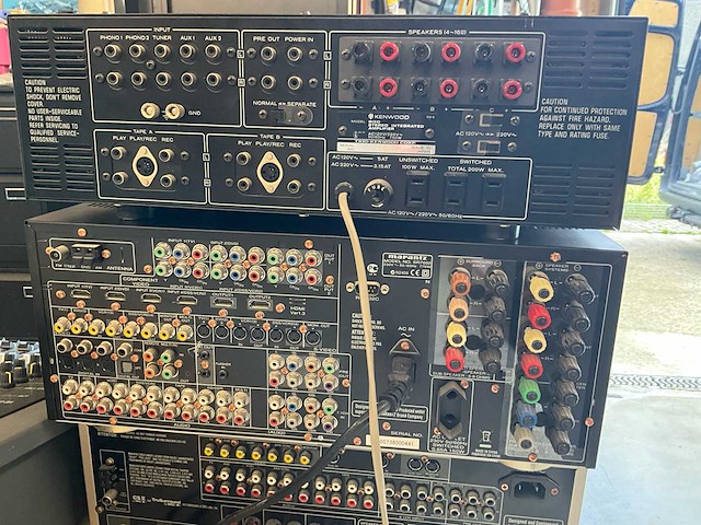 Audioapparatuur – kenwood, marantz & dynamix – functioneel (4x) - afbeelding 4 van  8