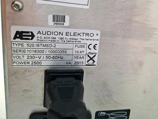 Audion - 520 istmed 2 - audion elektro 520 istmed-2 - valideerbare medische lasser - 520 mm - 2015 - afbeelding 5 van  6