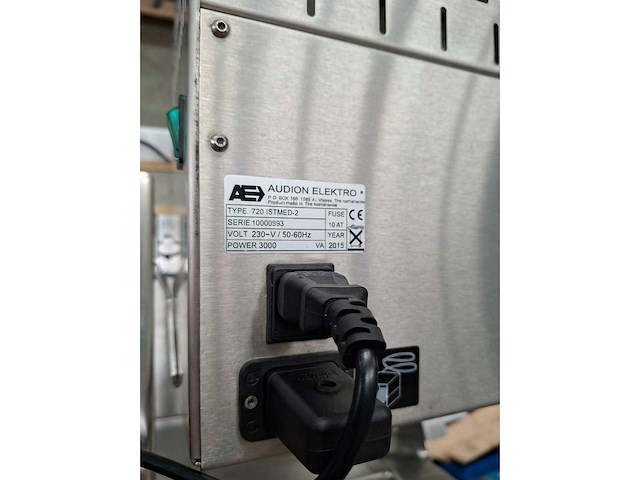Audion - 720 istmed 2 - audion elektro 720 istmed-2 – valideerbare medische lasser – 720 mm + roestvrijstalen trolley - 2015 - afbeelding 6 van  6