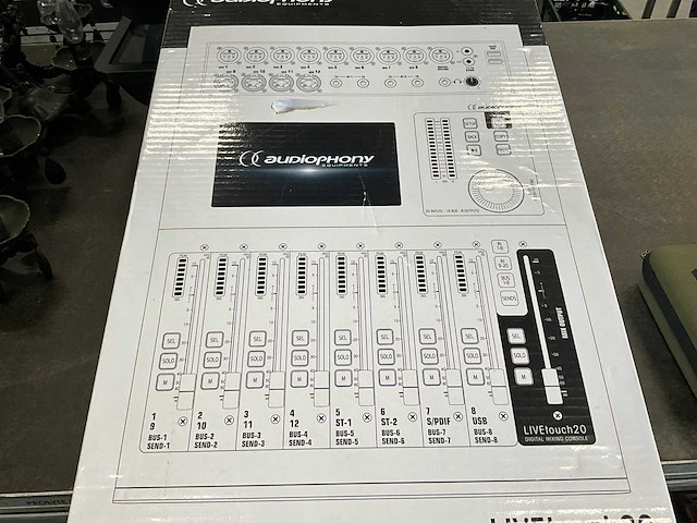 Audiophony live touch 20 digitale mengtafel - afbeelding 4 van  4