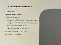 Audiophony mixtouch 8 digitale mengtafel - afbeelding 3 van  3