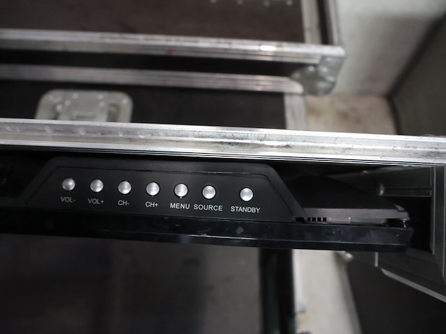 Audiosonic scherm in flightcase - afbeelding 2 van  5