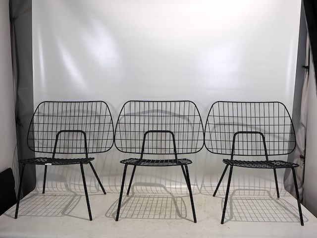Audo copenhagen wm string lounge chair (x3) - afbeelding 1 van  12