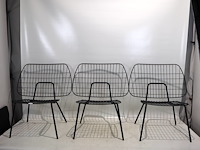 Audo copenhagen wm string lounge chair (x3) - afbeelding 1 van  12