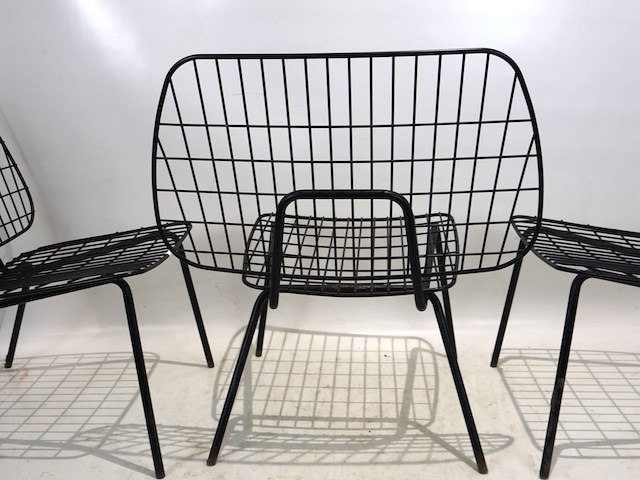 Audo copenhagen wm string lounge chair (x3) - afbeelding 11 van  12