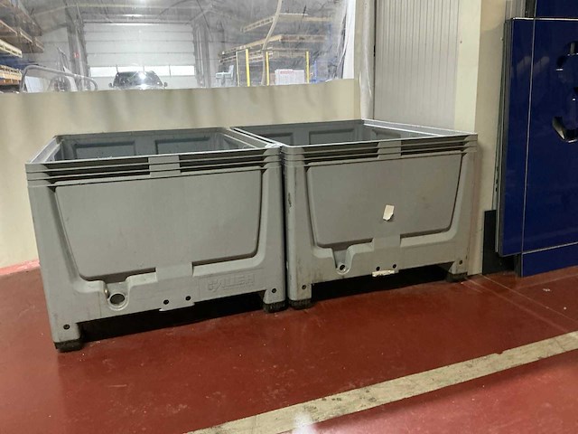 Auer palletbox (2x) - afbeelding 1 van  4