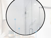 Aufhellen ronde spiegel (60cm) - afbeelding 3 van  3