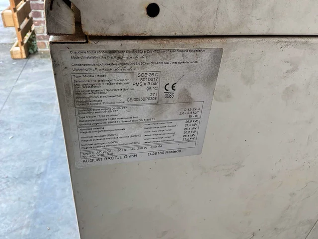 August - brotje sob 26 c - combi boiler - afbeelding 4 van  4